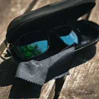 Fox Rage Transparent Black Brown Lens Mirror Blue Eyewear